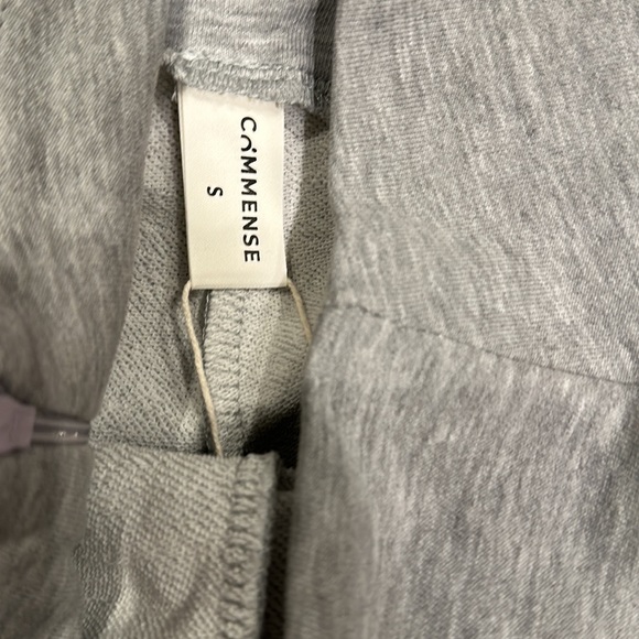Comense flare gray sweatpants with side zipper women’s size small - Picture 3 of 4